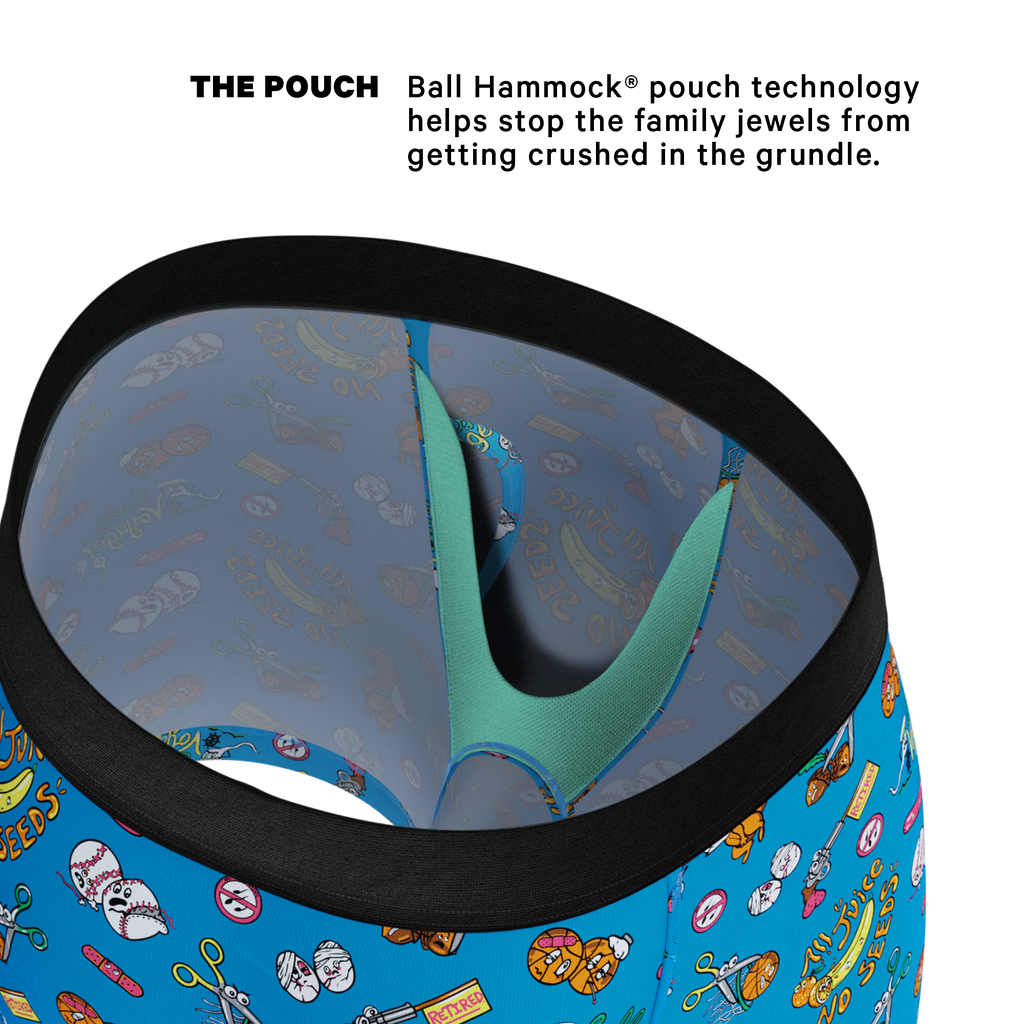 The Balls Voyage | Vasectomy Ball Hammock® Pouch Underwear With Fly - Shinesty