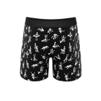 The Bare Back Bones | Glow in the Dark Skeletons Ball Hammock® Pouch Underwear With Fly - Shinesty