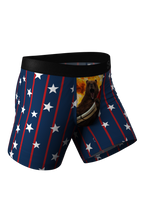 The Bearly Theres | USA Grizzly Bear Ball Hammock® Pouch Underwear - Shinesty