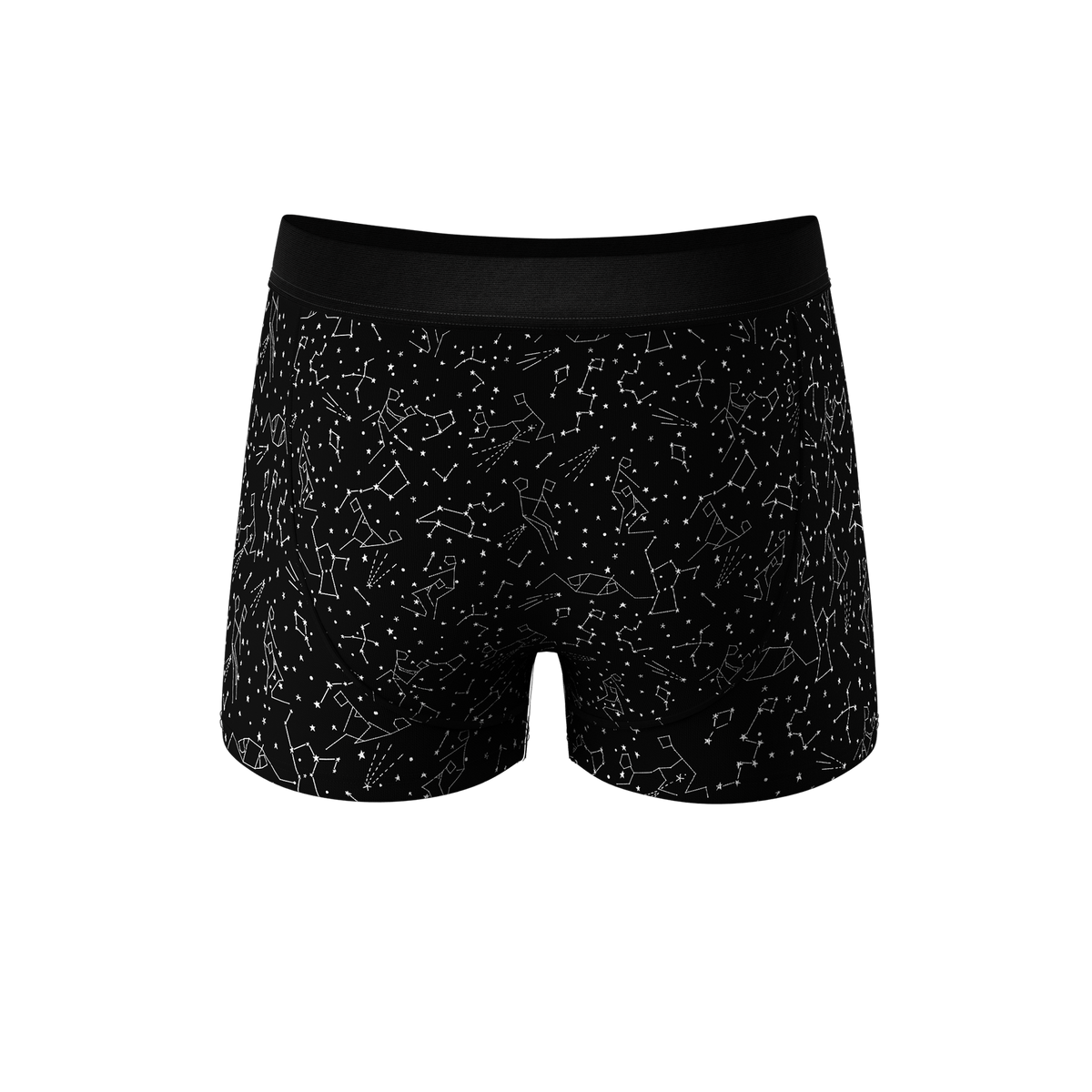 The Big Bang | Glow In The Dark Constellation Ball Hammock® Pouch Trunks Underwear - Shinesty