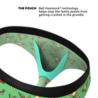 The Blitzened | Reindeer Beer Ball Hammock® Pouch Underwear Briefs - Shinesty