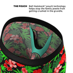 The Bongstera | Tropical Weed Ball Hammock® Boxer - Long Leg - Shinesty
