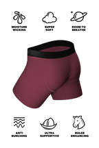 The Bordeaux | Mauve Ball Hammock® Pouch Underwear - Shinesty