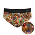 The Boston Tea Bag Party | Patriotic Ball Hammock® Pouch Underwear Briefs - Shinesty