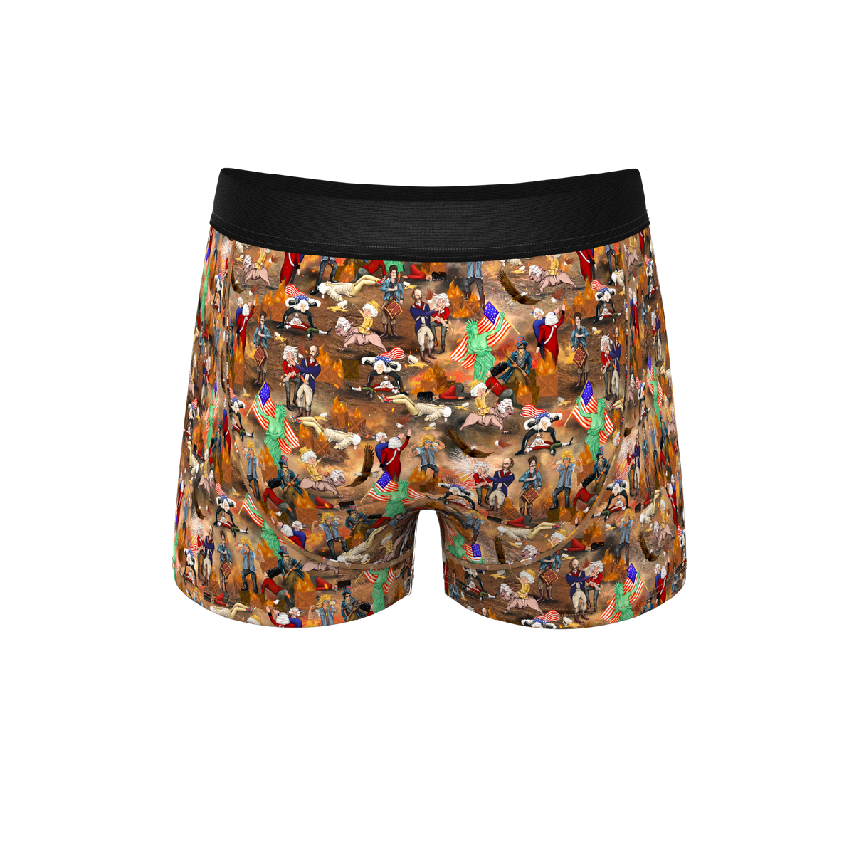 The Boston Tea Bag Party | Patriotic Ball Hammock® Pouch Trunk Underwear - Shinesty
