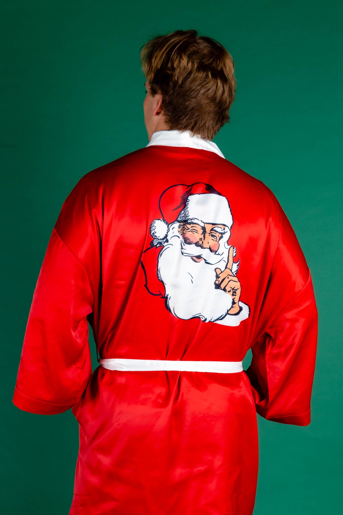 The Daddy Claus | Red Santa Christmas Kimono - Shinesty