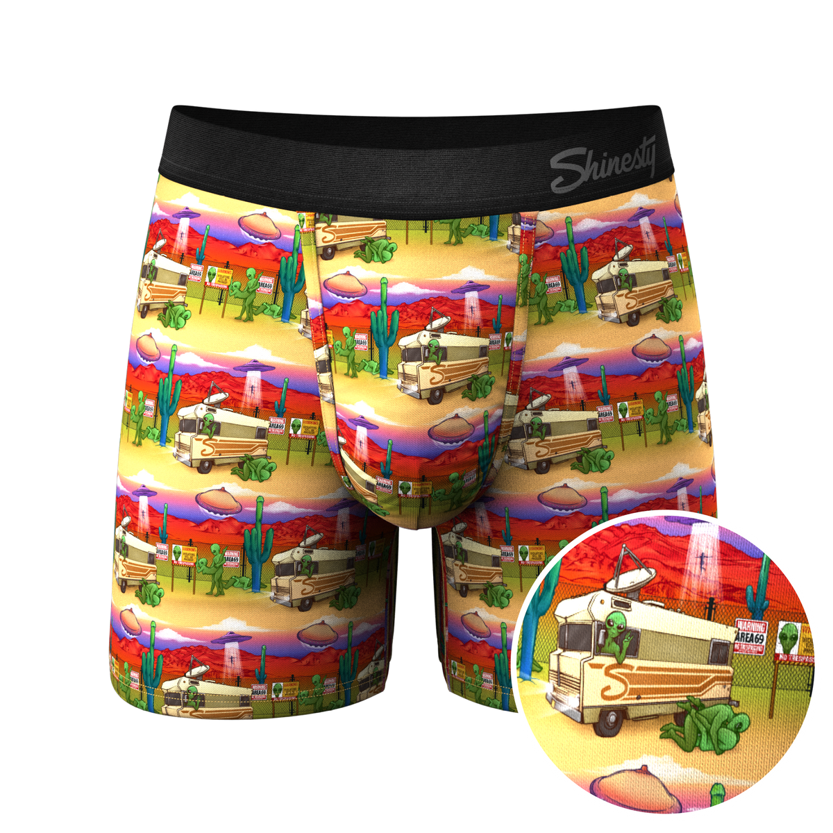 The Close Encounter | Alien Ball Hammock® Pouch Underwear - Shinesty