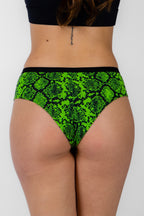 The Queen Cobra | Snakeskin Cheeky Underwear - Shinesty