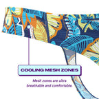 The Mahalo | Blue Tropical paradICE™ Cooling Thong - Shinesty
