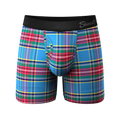The Crisscross Applesauce | Plaid Ball Hammock® Pouch Underwear With Fly - Shinesty