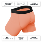 The Crossing Guard | Orange Ball Hammock® Pouch Underwear With Fly - Shinesty