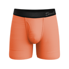 The Crossing Guard | Orange Ball Hammock® Pouch Underwear With Fly - Shinesty