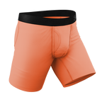 The Crossing Guard | Orange Ball Hammock® Boxer - Long Leg - Shinesty