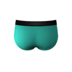 The Cyantific Theory | Turquoise Ball Hammock® Pouch Underwear Briefs - Shinesty