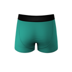 The Cyantific Theory | Turquoise Ball Hammock® Pouch Trunks Underwear - Shinesty