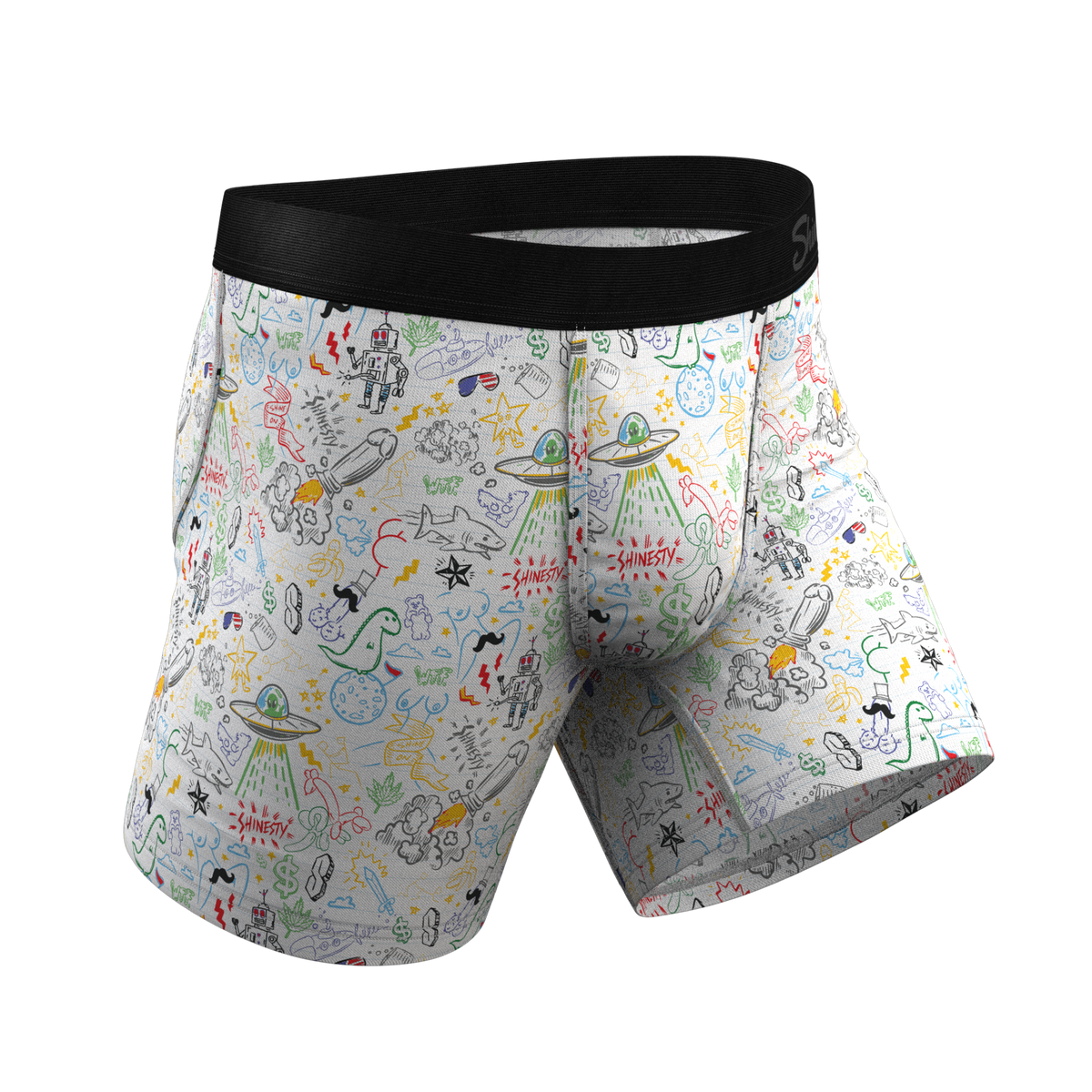 The Daily Detention | Doodle Ball Hammock® Pouch Underwear - Shinesty