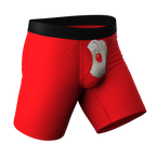 The Darcy | Whipped Cream Ball Hammock® Boxer - Long Leg - Shinesty