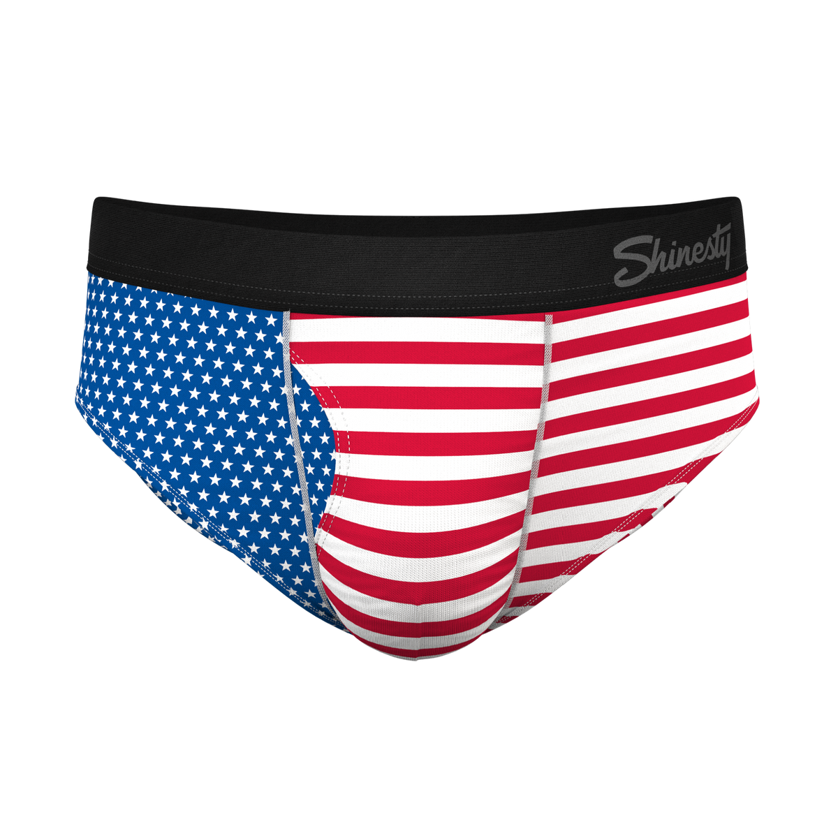 The Ellis Island | USA Flag Ball Hammock® Pouch Underwear Briefs - Shinesty