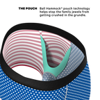 The Ellis Island | USA Flag Ball Hammock® Pouch Trunk Underwear - Shinesty