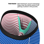 The Ellis Island | USA Flag Ball Hammock® Boxer - Long Leg - Shinesty