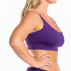 The Emperor | Dark Purple paradICE™ Boob Hammock™ Cooling Bralette - Shinesty