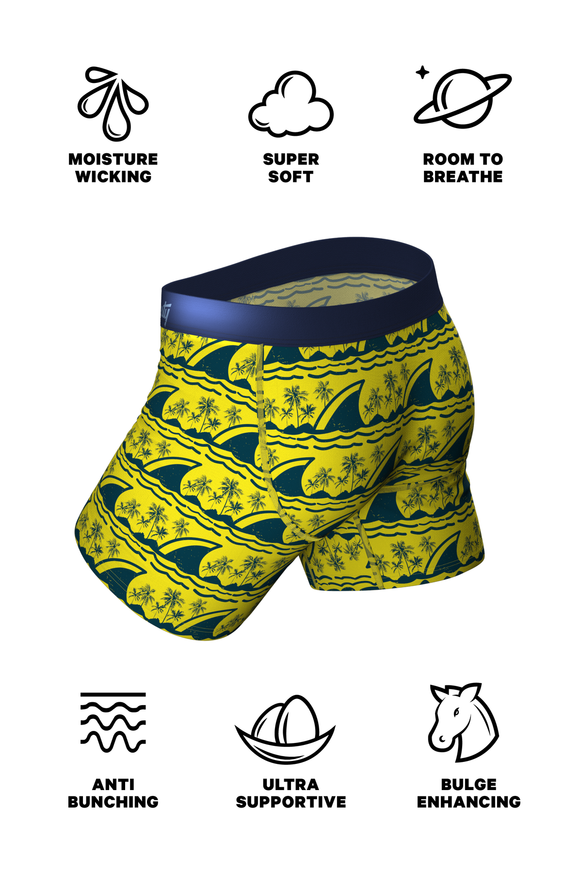 The Fins | Margaritaville® Ball Hammock® Pouch Underwear - Shinesty