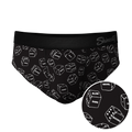 The Free For All | Glow in the Dark Dice Ball Hammock® Pouch Underwear Briefs - Shinesty