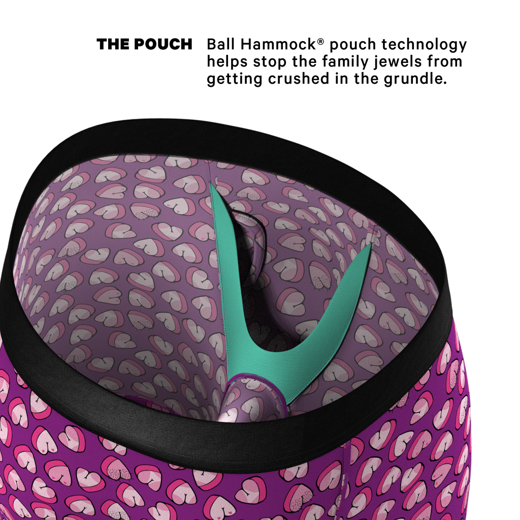 The Full Moon | Body Part Hearts Ball Hammock® Boxer - Long Leg - Shinesty