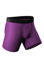 The Grape Jelly | Solid Purple Ball Hammock® Pouch Underwear - Shinesty