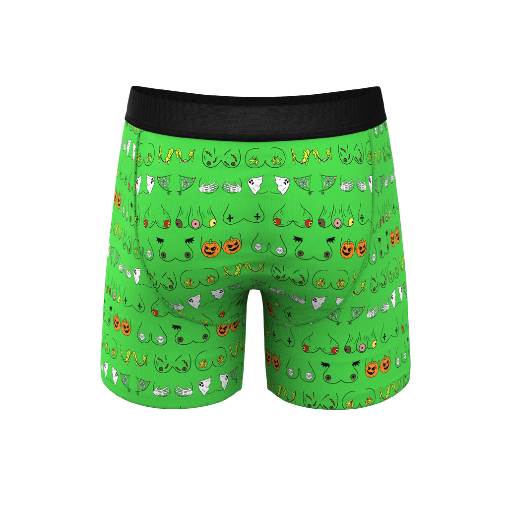 The Haunted Honkers | Halloween Bust Ball Hammock® Pouch Underwear - Shinesty