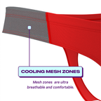The High Caliber | Red paradICE™ Cooling Thong - Shinesty