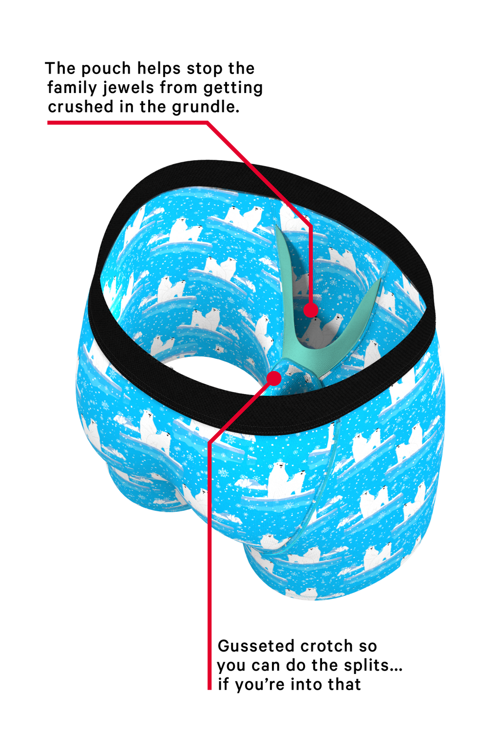 The How Coke Is Made Trio | Ball Hammock® Boxer, Bralette, and Cheeky Underwear Pack - Shinesty