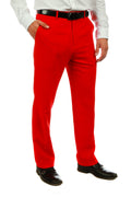 The Red Rockets | Men's Red Suit Pants - Shinesty