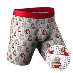 The Jailbird | Mugshot Ball Hammock® Boxer - Long Leg - Shinesty