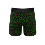 The Kiss Me There | Mistletoe Ball Hammock® Pouch Underwear With Fly - Shinesty