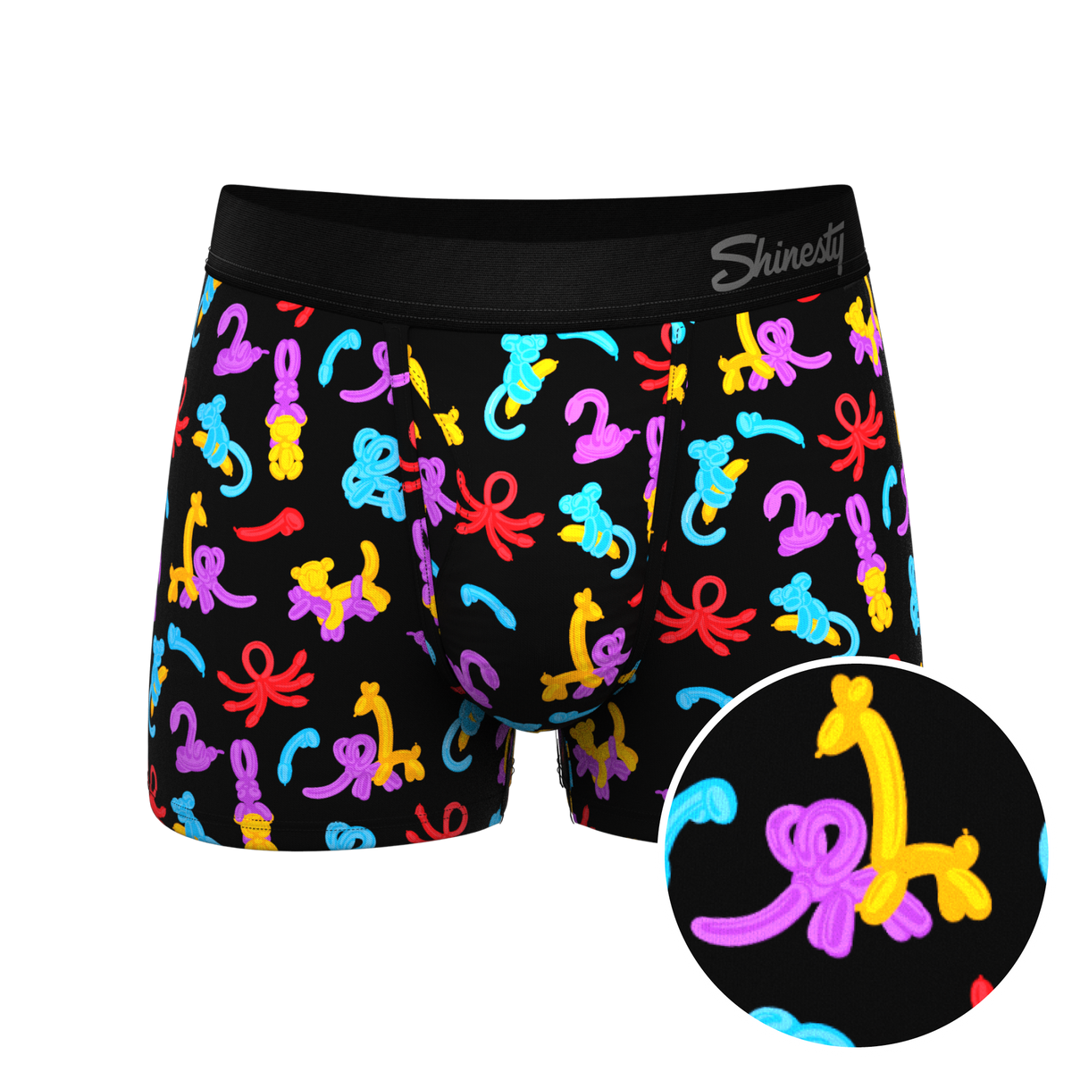 The Knot Tonights | Balloon Animal Ball Hammock® Pouch Trunks Underwear - Shinesty