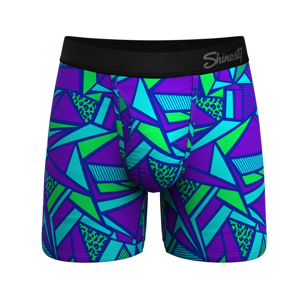 The Le Tootski | Geometric paradICE™ Cooling Ball Hammock® Pouch Underwear - Shinesty