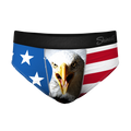 The Mascot | American Flag Ball Hammock® Pouch Underwear Briefs - Shinesty