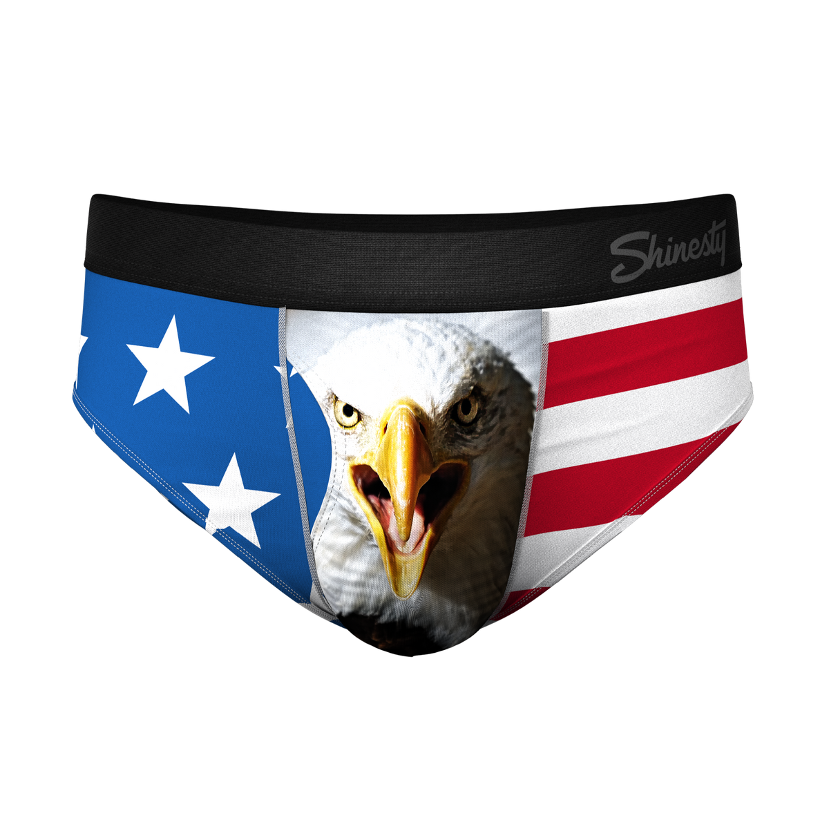 The Mascot | American Flag Ball Hammock® Pouch Underwear Briefs - Shinesty