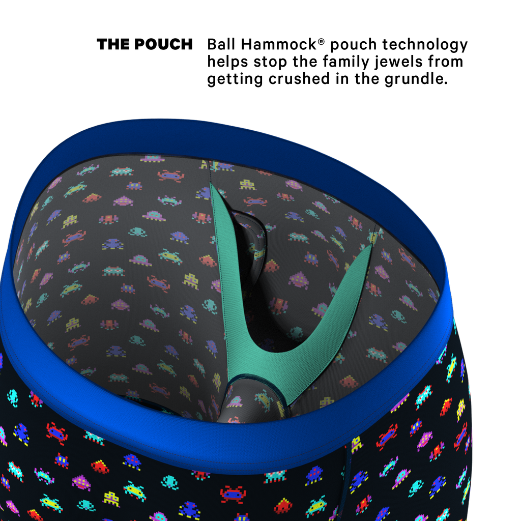 The Master Blaster | Video Game Ball Hammock® Boxer - Long Leg - Shinesty