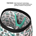 The Maximus | Tropical Elephant Ball Hammock® Pouch Underwear With Fly - Shinesty