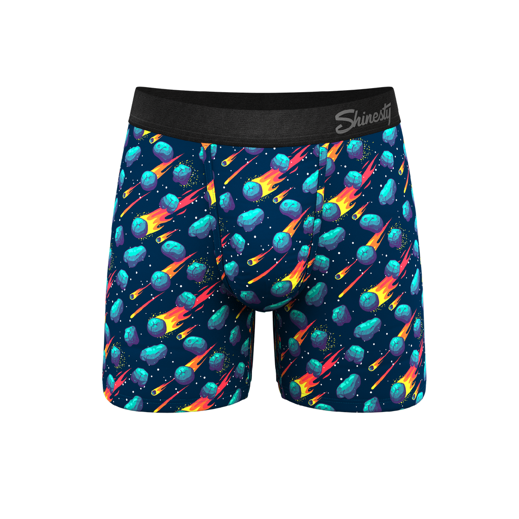 The Meateorite | Asteroid Ball Hammock® Pouch Underwear With Fly - Shinesty