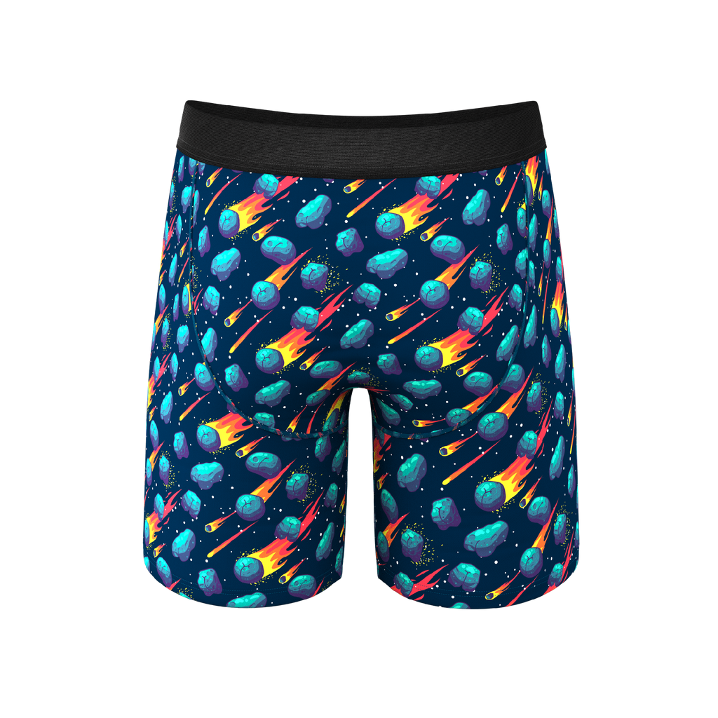 The Meateorite | Asteroid Ball Hammock® Boxer - Long Leg - Shinesty