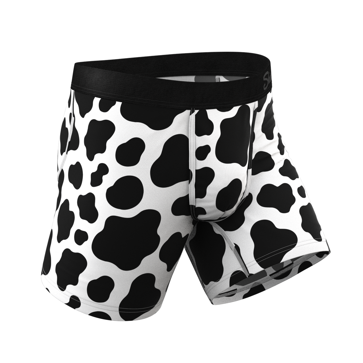 The Milk Me | Cow Print Ball Hammock® Pouch Underwear - Shinesty