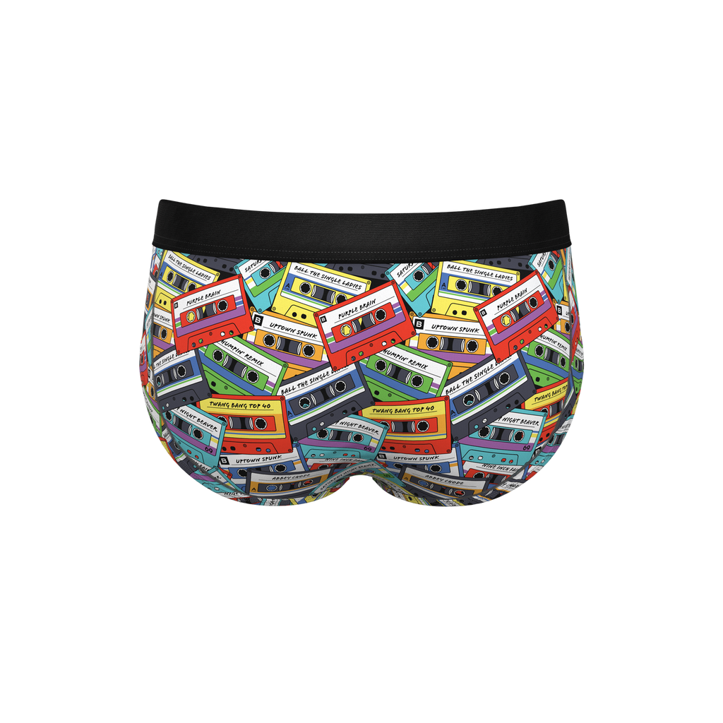 The Mixtape | Cassette Tapes Ball Hammock® Pouch Underwear Briefs - Shinesty