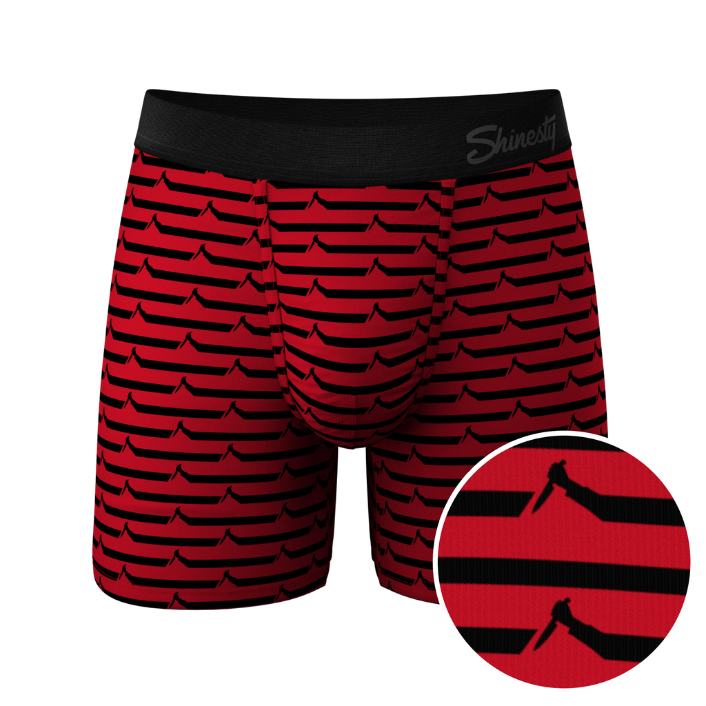 The Murder Weapon | Halloween Stripe Ball Hammock® Pouch Underwear - Shinesty