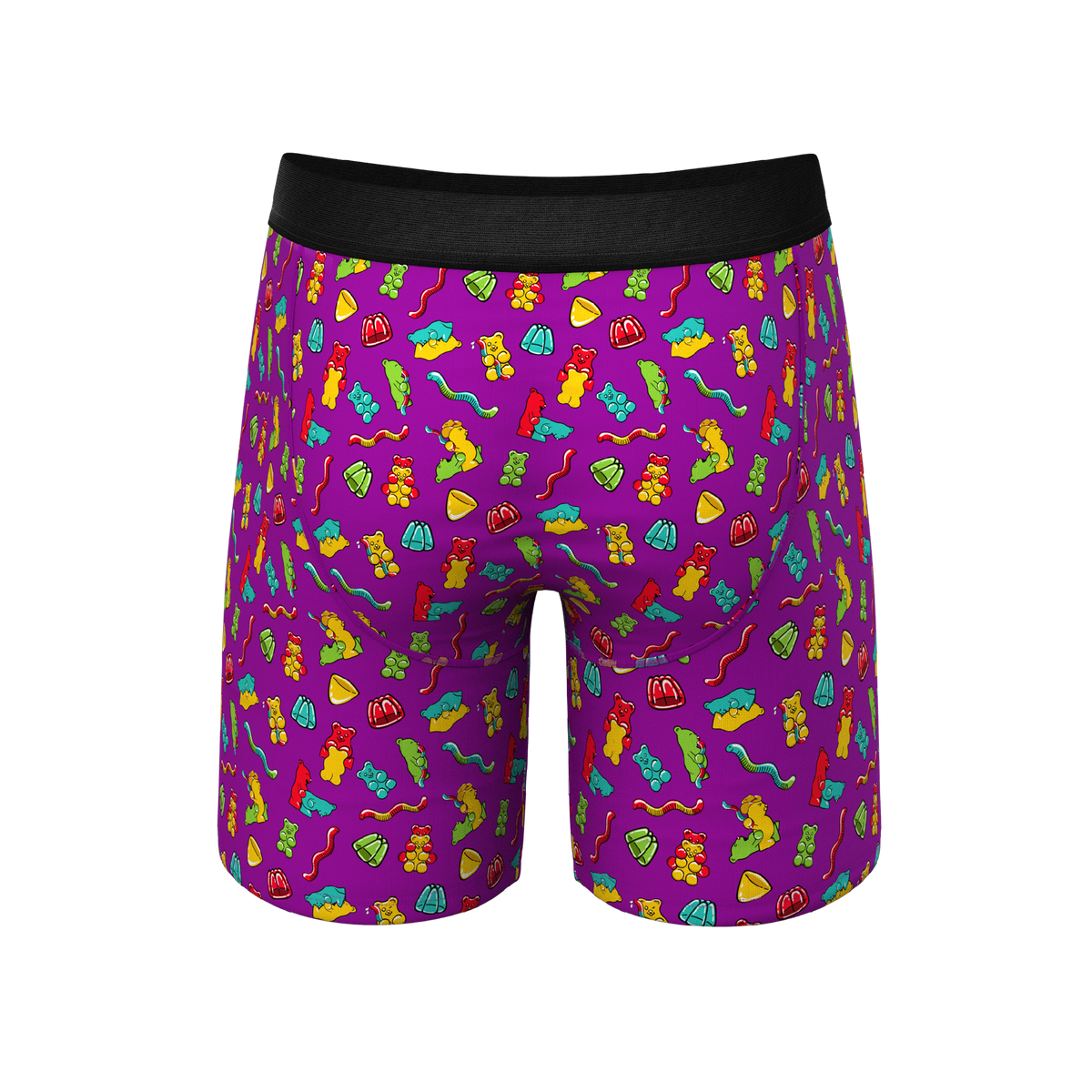 The Naughty Bears | Gummy Bear Ball Hammock® Boxer - Long Leg - Shinesty