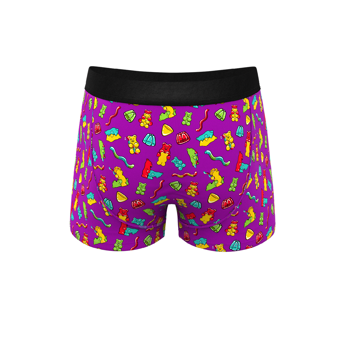 The Naughty Bears | Gummy Bear Ball Hammock® Pouch Trunks Underwear - Shinesty
