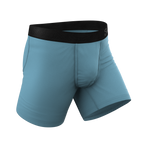 The Neptune | Slate Blue Ball Hammock® Pouch Underwear - Shinesty