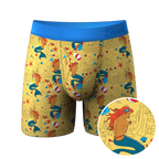 The Nudie Beach | Beach Scene Ball Hammock® Pouch Underwear With Fly - Shinesty